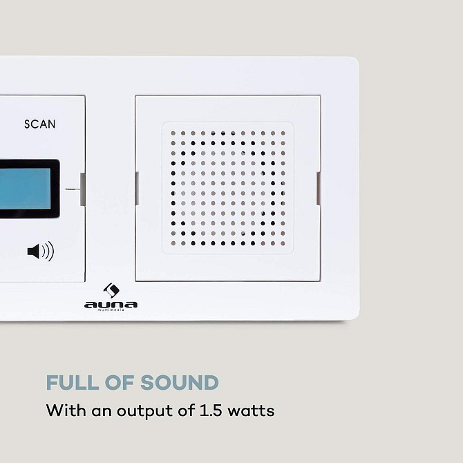 Уценка Радио Auna DigiPlug UP функция Bluetooth радиотюнер DAB+/FM ЖК-дисплей 1.7 дюйма мощность 1.5 Вт из Германии Днепр - изображение 3