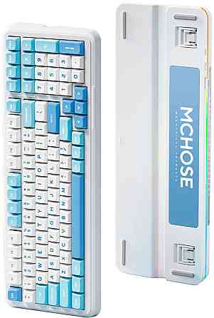 Клавіатура бездротова MCHOSE K99 Sky Blue (K99-1A) ( 29123 ) Харьков