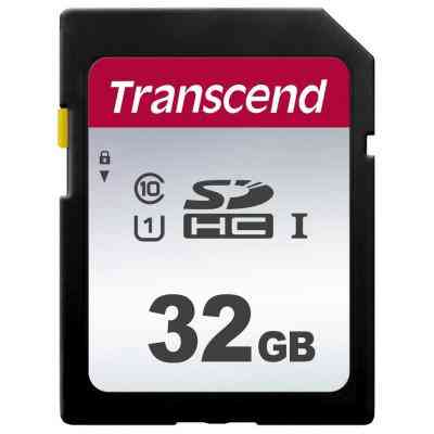 Карта пам&apos;яті Transcend 32GB SDHC class 10 UHS-I U1 (TS32GSDC300S) Вінниця