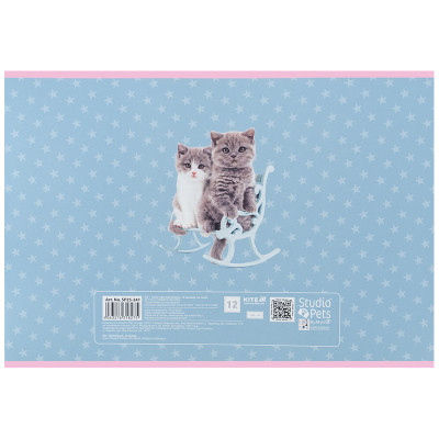 Альбом для рисования Kite Studio Pets, 12 листов (SP25-241) Винница - изображение 3