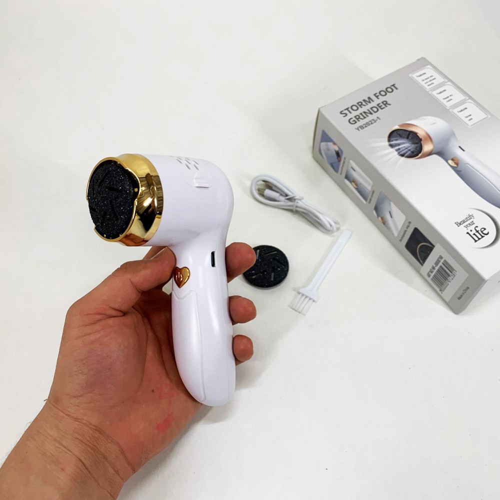 Электрическая пемза для чистки ног, Удаление мозолей на ногах, Электрическая пемза для стопы EW-36 Львов - изображение 8