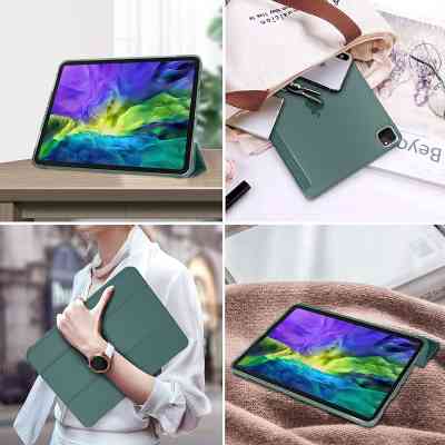 Чехол для планшета BeCover Tri Fold Hard BeCover Apple iPad Pro 11 2020/2021/2022 Dark Green (709667) Винница