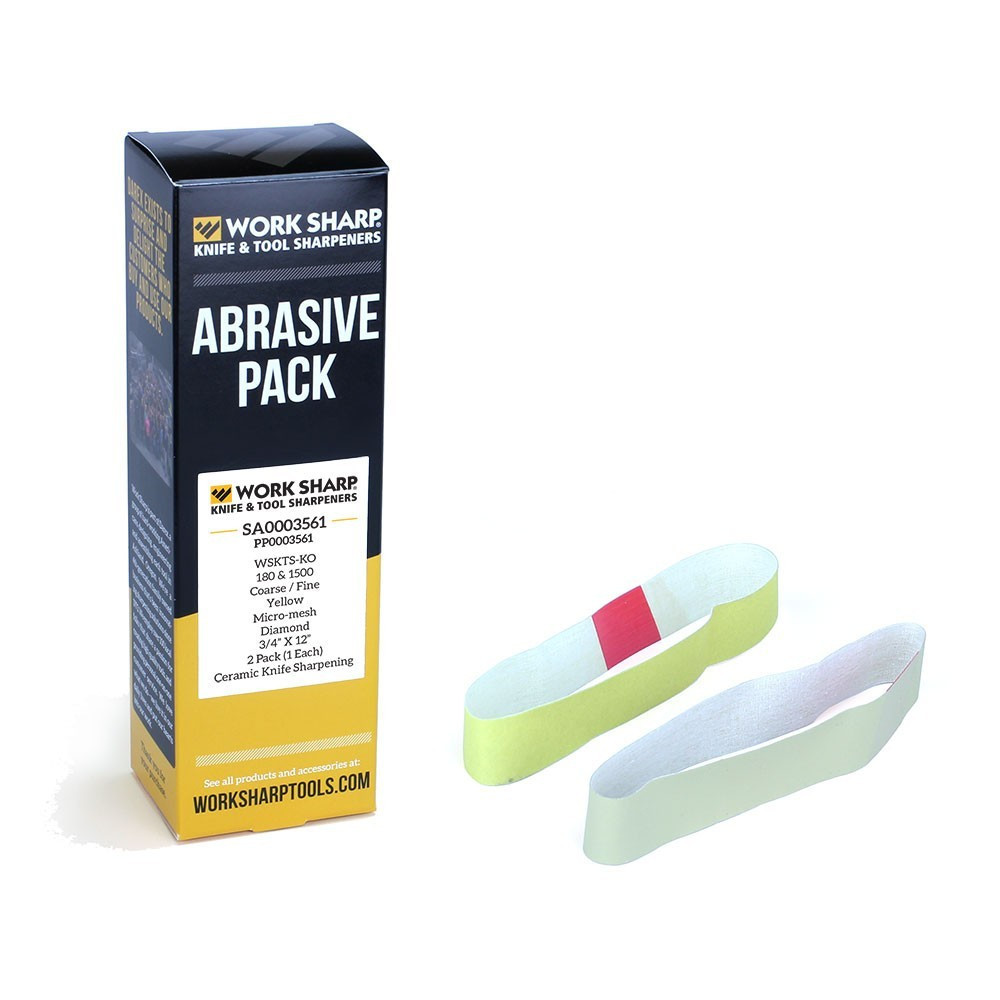 Work Sharp Набір алмазних ременів для WSKTS-KO 1 шт- зернистість P180 1 шт- зернистість P1500 Рівне - фото 1