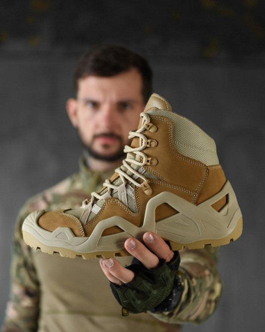 Тактичні туфлі Vaneda кайот ВН1042 Одеса - фото 5