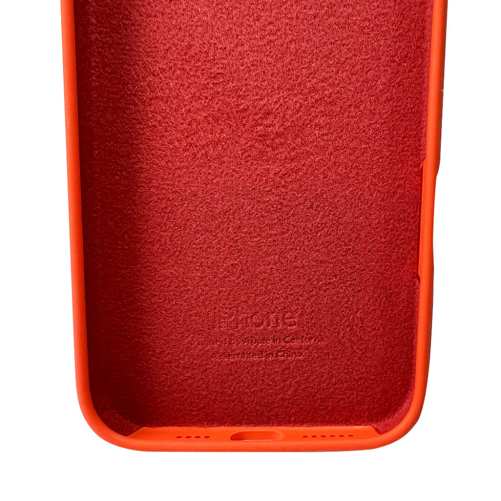 Чохол для смартфона Silicone Full Case AA Camera Protect for Apple iPhone 16 Pro 52,Orange Київ - фото 4