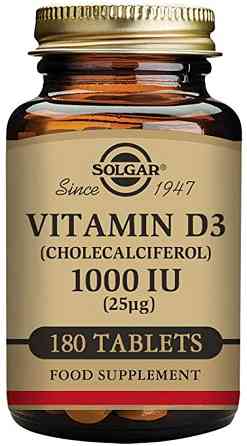 Витамин D3 Solgar Vitamin D3 1000 IU 180 tabs Луцк