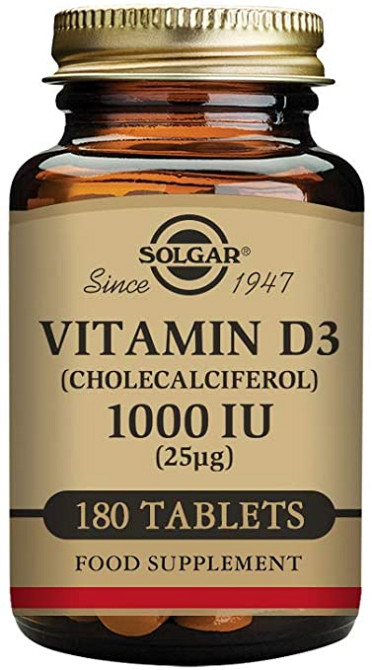Витамин D3 Solgar Vitamin D3 1000 IU 180 tabs Луцк - изображение 1
