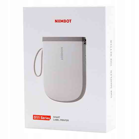 Термопринтер для печати наклеек NIIMBOT D11_H White Одесса