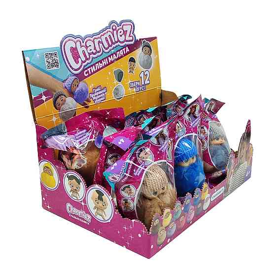 Дисплей ігрових фігурок Charmiez - Стильні малята (12 шт.) Дніпро