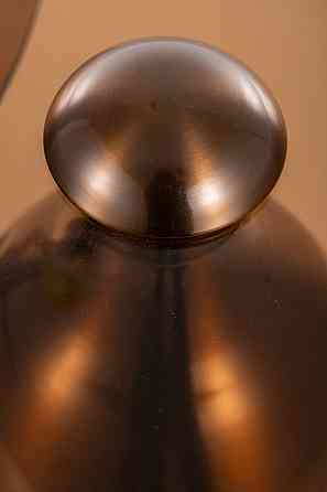 Журнальний столик CASSIE коричневий прозорий/мідний (к-кт) д.70, д.50 Киев