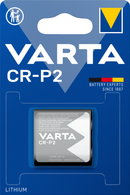 Батарейка високовольтова Varta CR P2 6V блістер 1 шт Рівне - фото 1