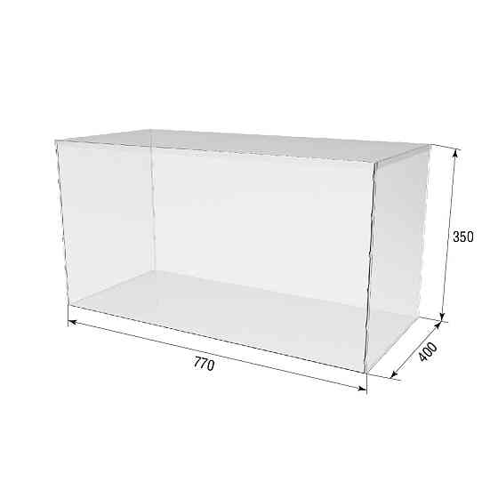 Коробка акриловая EKOSTAR 770х350х400 с крышкой Киев