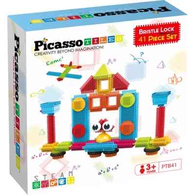 Конструктор Picasso Tiles Hedgehog Building Blocks Set 41 деталь (817338027384) Винница