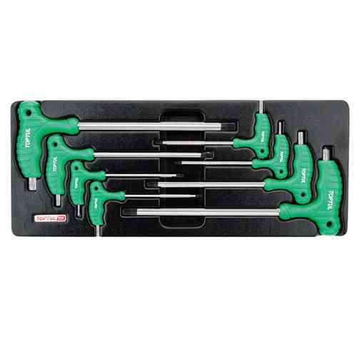 Набір ключів TORX з ручкою L-обр. (в ложементі) TOPTUL GAAT0804 Одеса