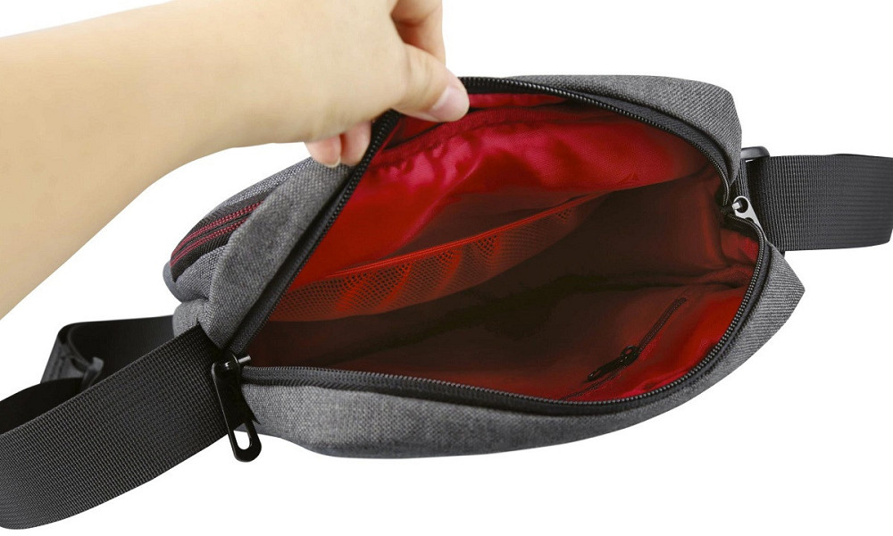 Сумки Yenkee Portable TARMAC Messenger Bag YBT 1070GY Grey (7137047) Киев - изображение 8