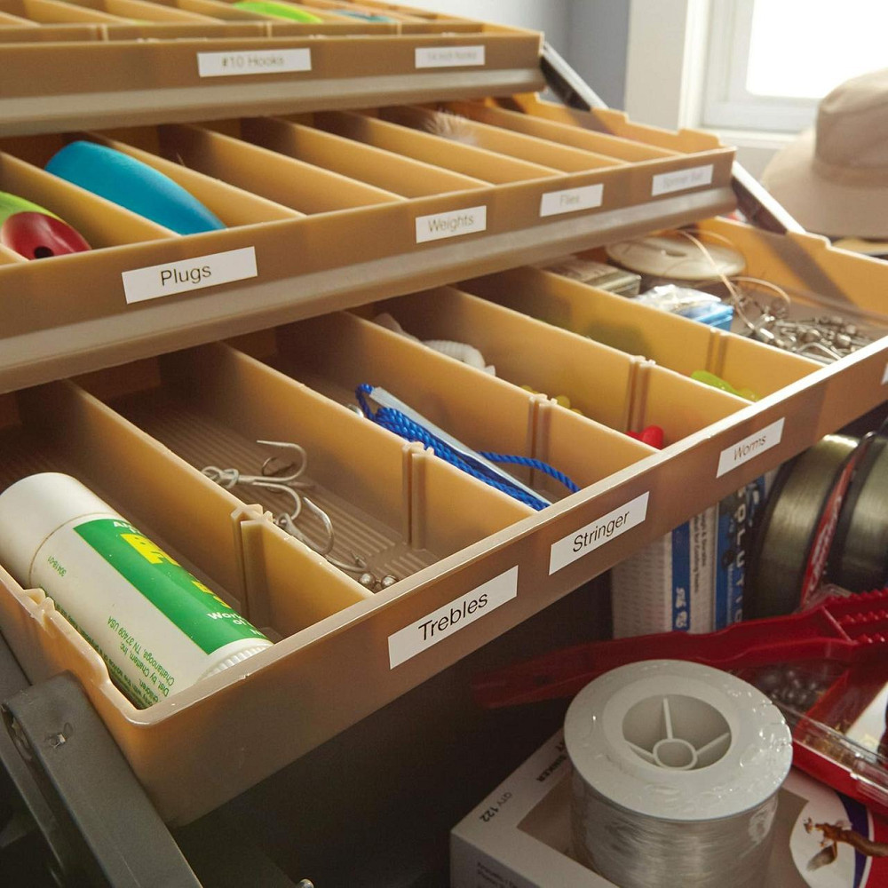 Этикетки DYMO D1 45013 черный на белом 12 мм x 7 м ламинированные самоклеящиеся совместимые с LabelManager Киев - изображение 2