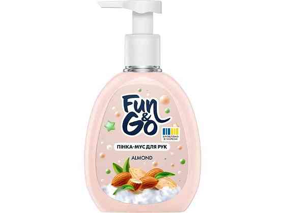 Мыло-пена 300мл Almond ТМ FUNGO Киев