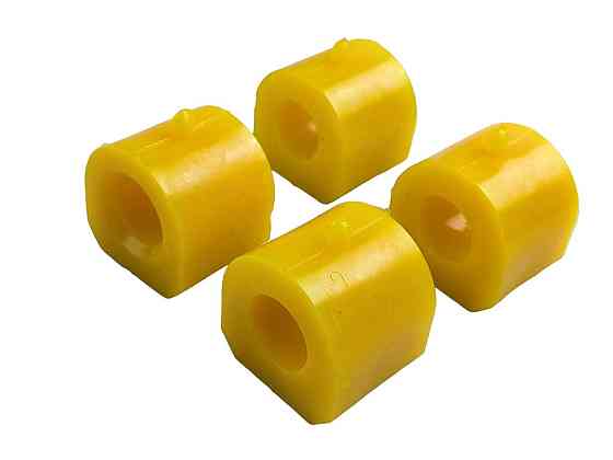 Втулка 2101-2107 (к-кт 4 шт) полиуретан желтый стабилизатора Мукачево