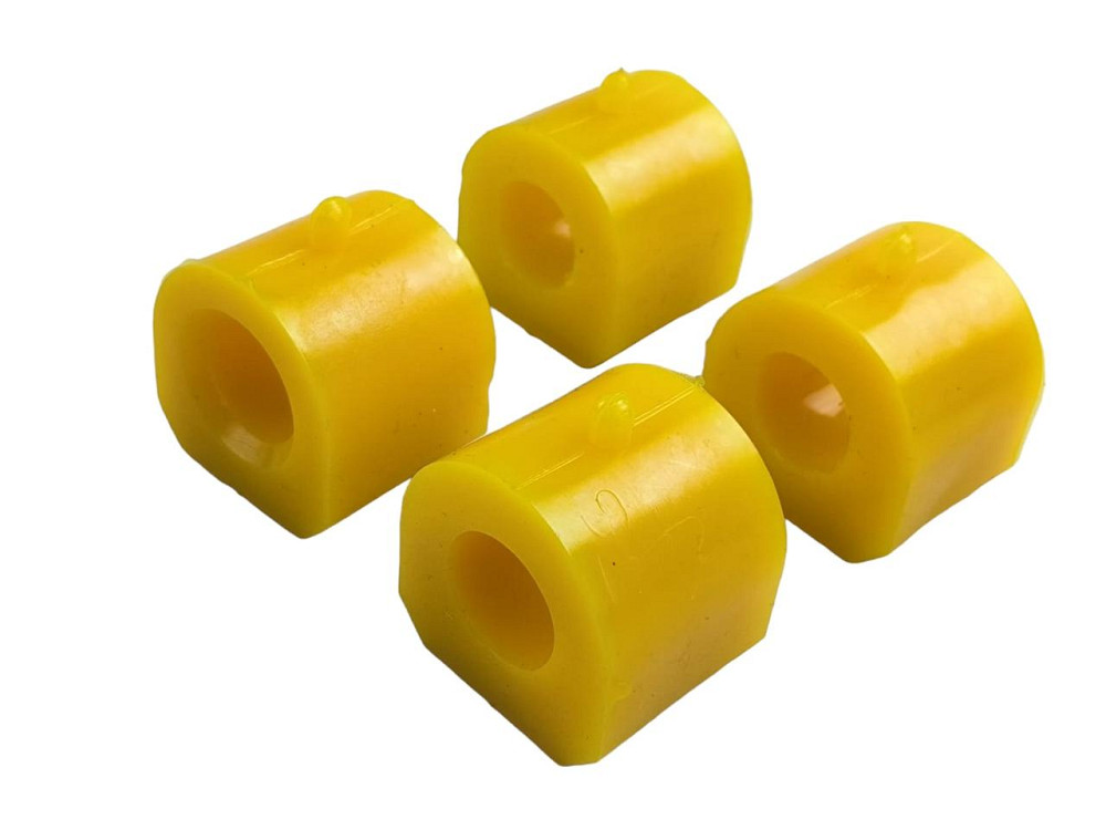 Втулка 2101-2107 (к-кт 4 шт) полиуретан желтый стабилизатора Мукачево - изображение 1