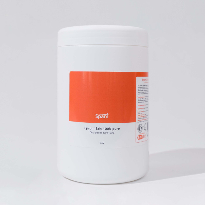 Магнієва сіль Епсома для ванн Spani 1000 г Київ - фото 1
