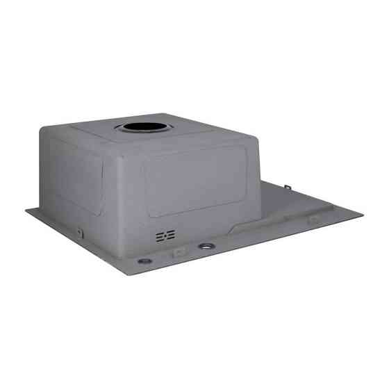 Мойка для кухни с нержавеющей стали интегрированная Lidz Handmade H6350BR Brushed Black PVD черная Киев