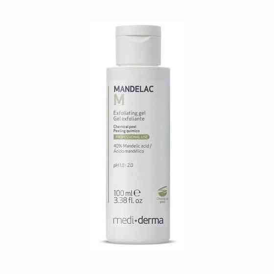 Манделак пилинг в форме геля (всесезонный) MANDELAC Exfoliating Gel pH 1,0 - 2,0 Medi+derma, 100 мл Днепр