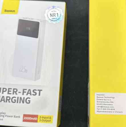 Baseus Star Lord PowerBank 20000mAh 22.5W Харьков