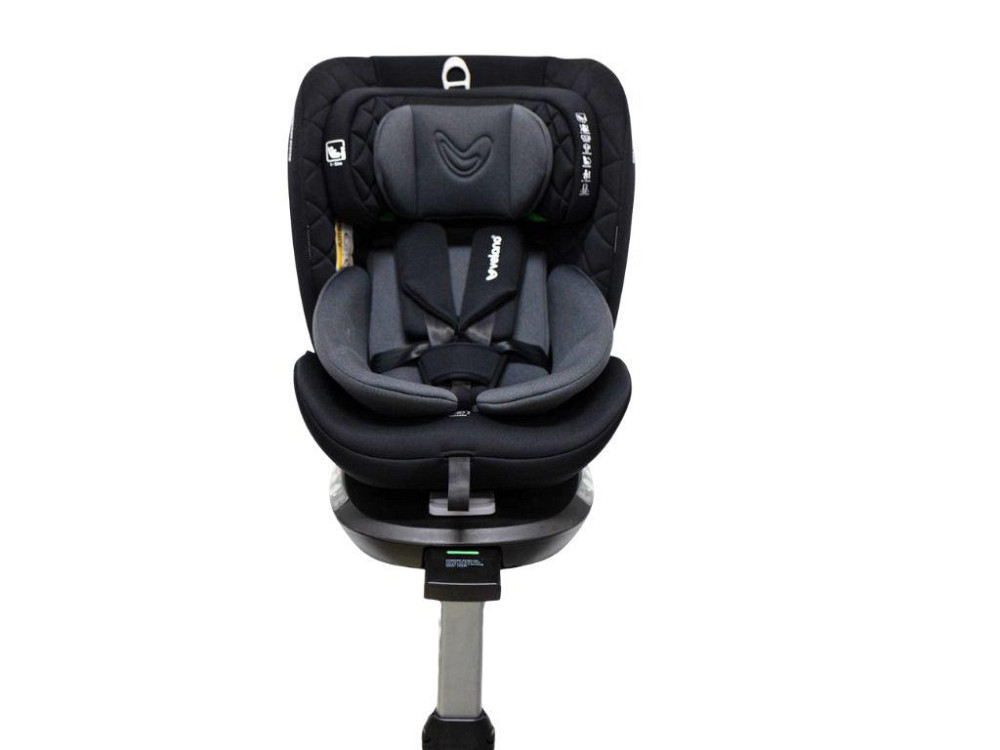 Автокрісло VELANO Vento 360° i-Size 40–150 см, ISOFIX + опорна нога, grey Київ - фото 1