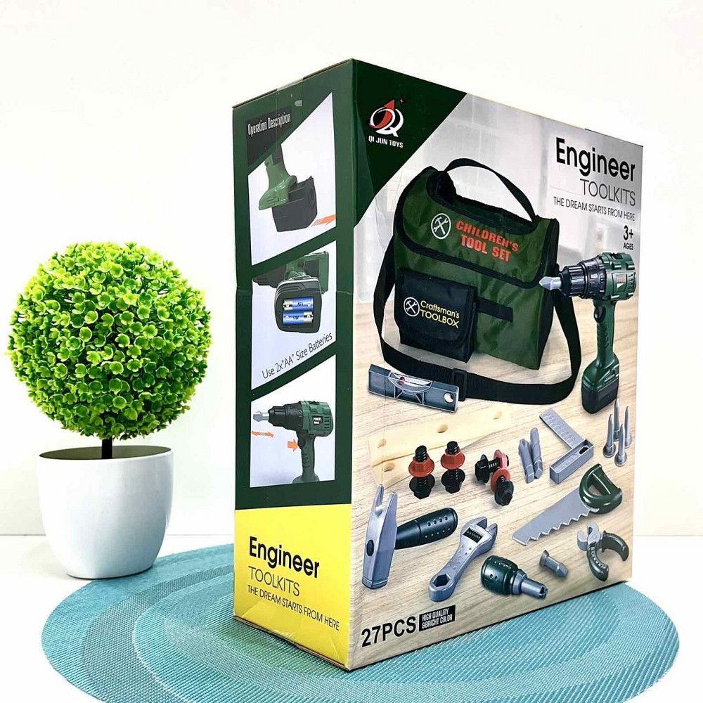 Набір інструментів 27 предметів у сумці Зелений ( G237) Чернігів - фото 9