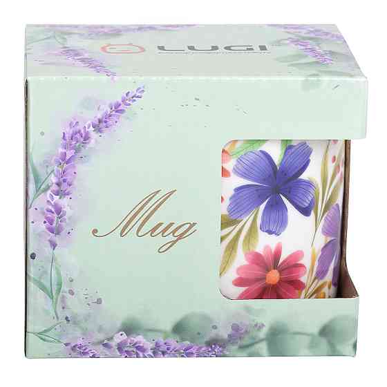 Liling Rongxiang Ceramic порцелянова чашка з малюнком 400 (мл) для чаю та кави RX-N240472V Коломыя