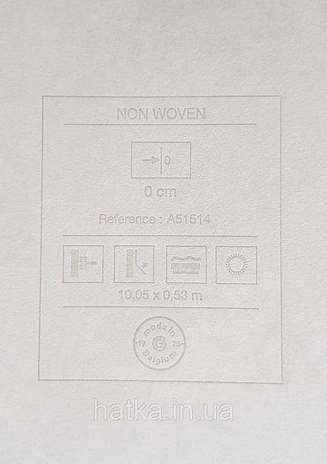 Шпалери вінілові Grandeco One roll one motif 0.53x10 однотонні ефект потертості під старовину салатові зелені Київ - фото 3