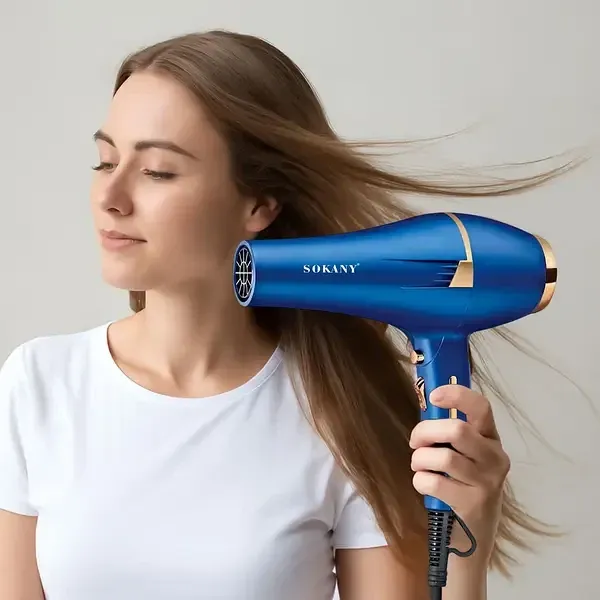 Фен для волосся SK-14001 2400 Вт з 2 швидкостями та 2 температурними режимами, професійне сушіння та укладання Одеса - фото 4