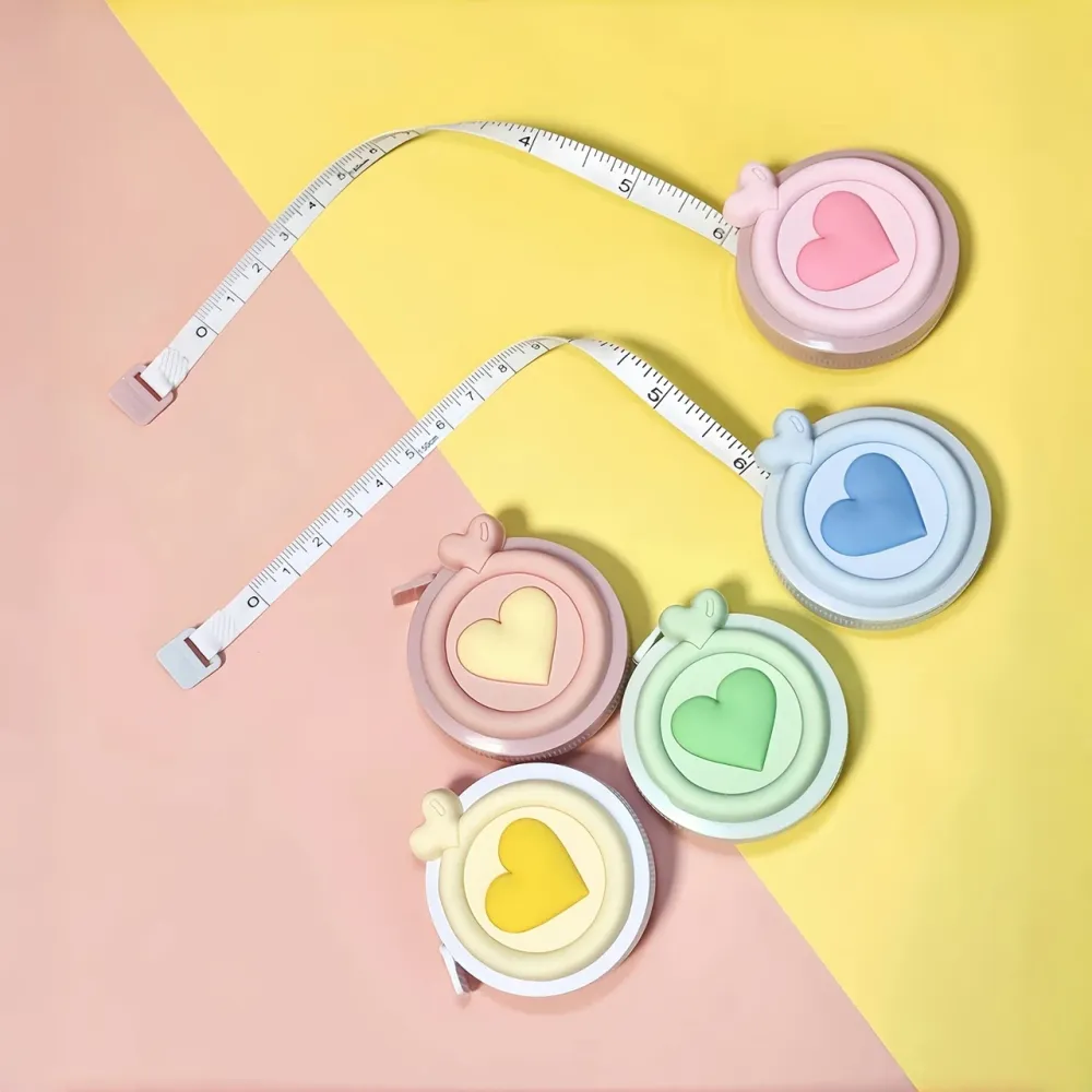 Сантиметр рулетка в форме сердца 150 см – двусторонняя, портативная, измерительная лента для тела и  Киев - изображение 4