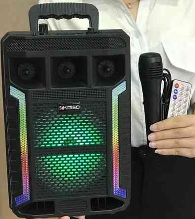 Портативна колонка Kimiso QS-627 на 10 Вт, 1200 мА/год із мікрофоном. Київ