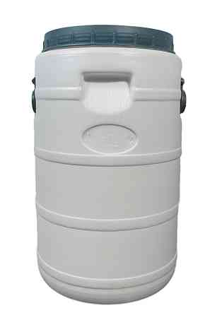 Белая бочка  40л широкая горловина для воды,молока и засолки Днепр