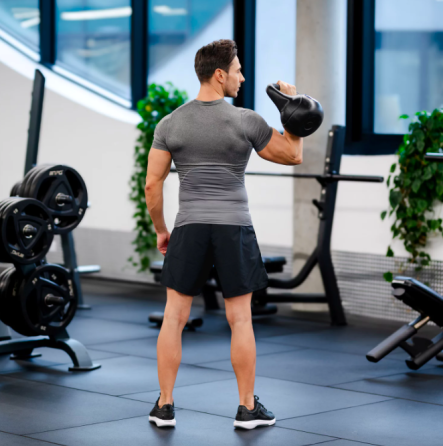 Гиря вінілова Gymtek 10кг чорний Киев