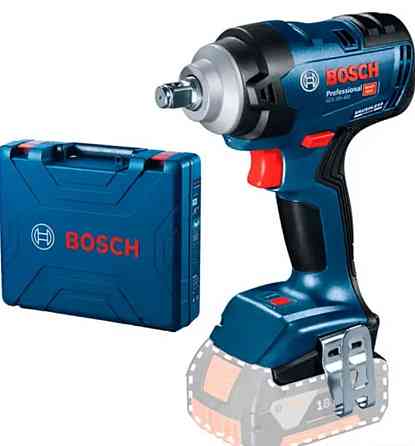 Безщітковий ударний гайковерт  Bosch GDS18V-400 Н·м без акб і з/п. Харків