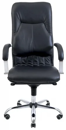 Офисное Кресло Руководителя Richman Nicosia Fly 2230 Хром М1 Tilt Черный Киев