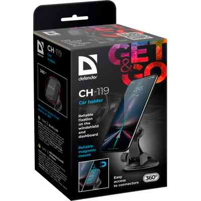 Універсальний автотримач Defender CH-119 магніт, на панель (29119) Вінниця