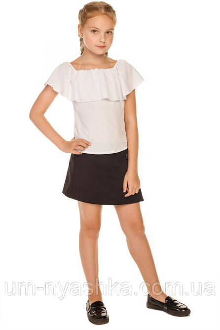 Школьная блузка короткий рукав р.134-146 Кривой Рог - изображение 6