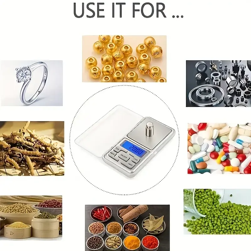 Ювелірні електронні карманні ваги MX-461 до 200 г Київ - фото 9