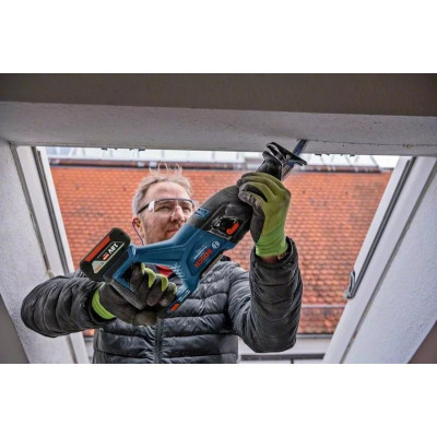 Сабельная пила Bosch GSA 185-LI, 18 В, пропил 230мм, ход 28мм (без АКБ и ЗУ (0.601.6C0.020) Винница - изображение 11