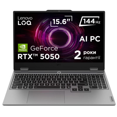 Ноутбук Lenovo LOQ 15AHP10 (83JG00A7RA) Вінниця - фото 1