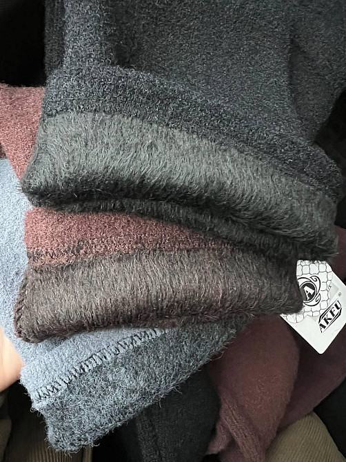 Жіночі базові теплі лосини альпака на хутрі Шоколад Одеса - фото 4