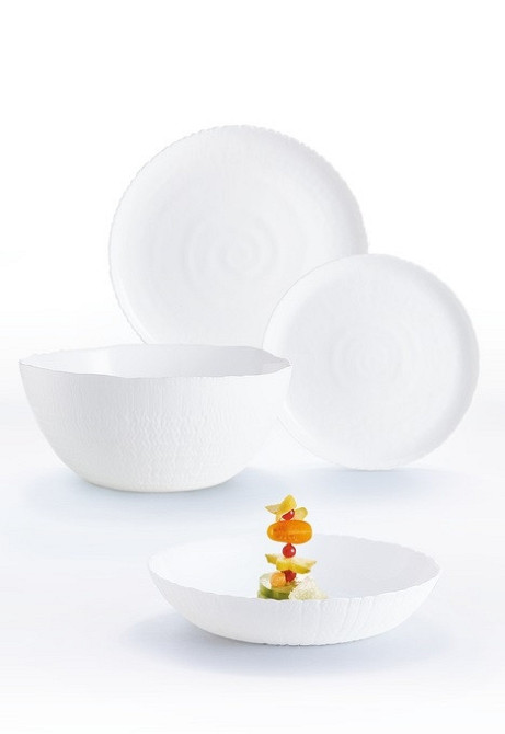 Сервиз Luminarc Ammonite White, 19 предметов (6581640) Киев - изображение 1