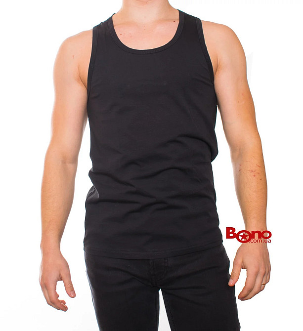 Майка чоловіча Bono 950102 50, Чорний Київ - фото 1