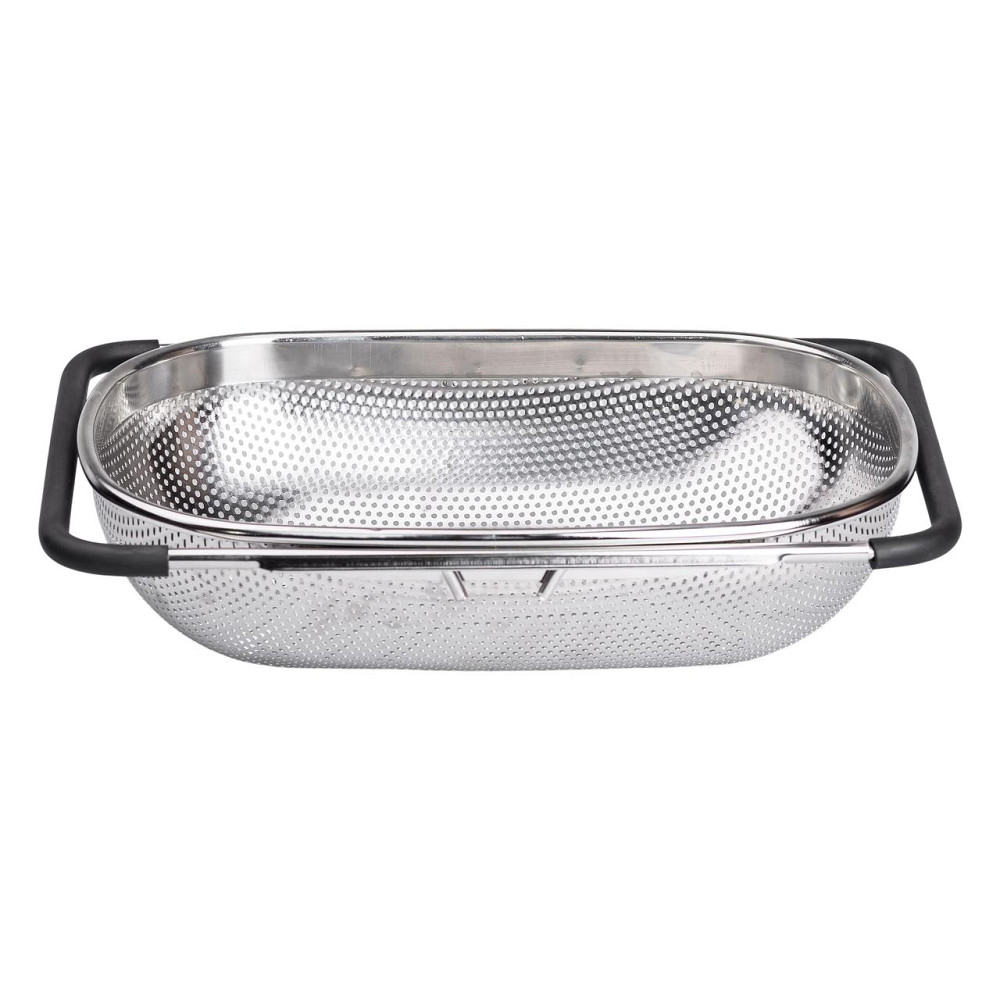 Zhongjing Друшляк сито на раковину для миття овочів та фруктів 36х24х9 см з нержавіючої сталі H Коломыя - изображение 1