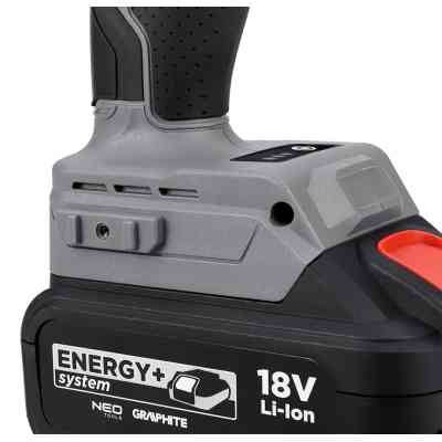 Гайковерт Graphite Energy+ 18V, безщітковий, 2600об/хв, 330Нм, 1/2&quot;, 0.9кг (без АКБ та ЗП) (58G028-1) Вінниця