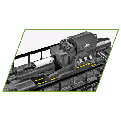 Конструктор Cobi Самоходная мортира Карл 1:28, 1574 деталей (COBI-2560) Винница - изображение 11