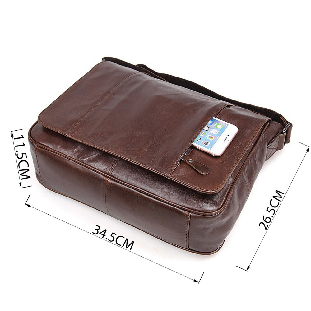 Сумка мужская Коричневая (Vintage) Киев - изображение 17